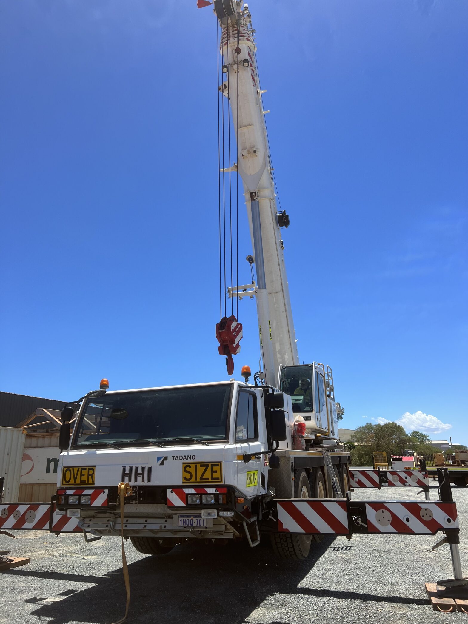 100T Tadano Crane - HHI - Crane Hire Pilbara